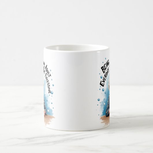 Moderne Großmutter Kaffeetasse (Mittel)
