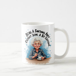 Moderne Großmutter Kaffeetasse