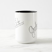 Moderne Großmutter Tasse (Zentrum)