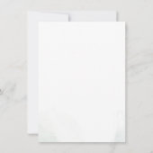 Moderne Grünanlage Eucalyptus Couples Kinderdusche Einladung (Rückseite)