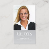 Moderne Grundstücksmakler-Visitenkarte Visitenkarte (Vorderseite)