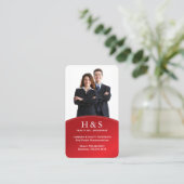 Moderne Grundstücksmakler-Visitenkarte Visitenkarte (Stehend Vorderseite)