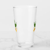 Moderne grüne Blätter Glas (Links)