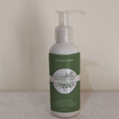 Moderne grüne botanische Eleganz