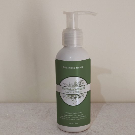 Moderne grüne botanische Eleganz