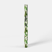 Moderne grüne botanische Monogramme Samsung Galaxy Hülle (Rechte Seite)