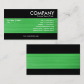 Moderne - Grüne Farbe Visitenkarte (Vorne/Hinten)