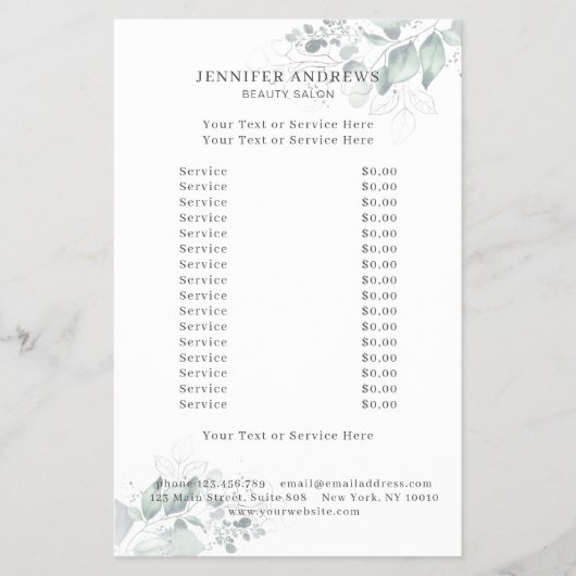 Moderne, Grüne Flyer (Vorne)