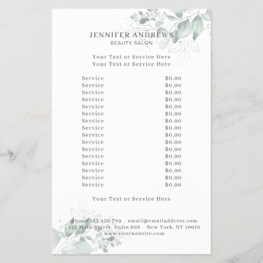 Moderne, Grüne Flyer (Hinten)