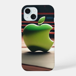 Moderne grüne Frucht inspirierte iPhone 15 Pro Hül Hülle