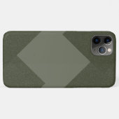 Moderne, grüne iPhone-Case Case-Mate iPhone Hülle (Rückseite (Horizontal))