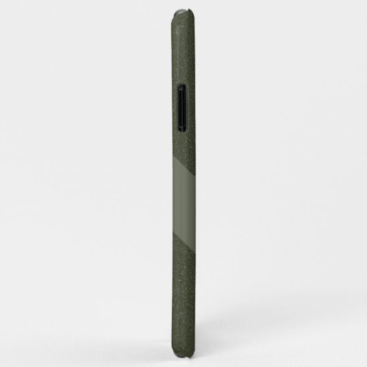 Moderne, grüne iPhone-Case Case-Mate iPhone Hülle (Hinten/Rechts)