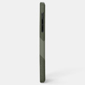 Moderne, grüne iPhone-Case Case-Mate iPhone Hülle (Hinten/Links)