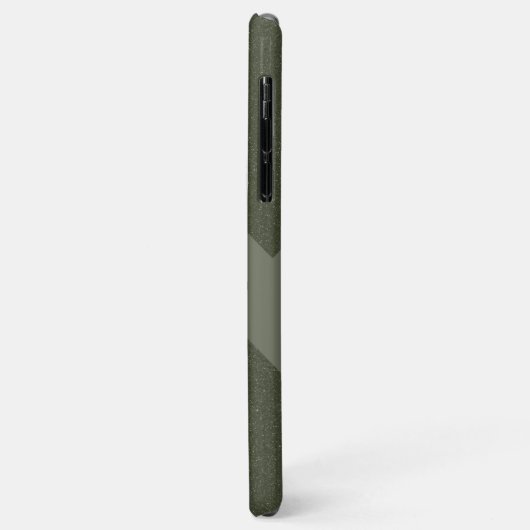 Moderne, grüne iPhone-Case Case-Mate iPhone Hülle (Hinten/Links)