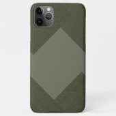 Moderne, grüne iPhone-Case Case-Mate iPhone Hülle (Rückseite)