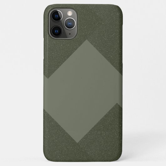 Moderne, grüne iPhone-Case Case-Mate iPhone Hülle (Rückseite)