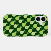 Moderne grüne iPhone-Hülle mit Birne iPhone 16 Hülle (Rückseite (Horizontal))