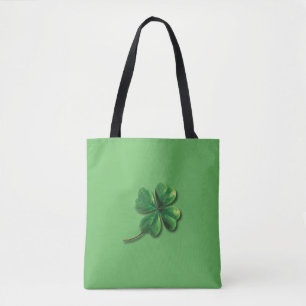 Moderne Grüne Irische Schamrock Tasche