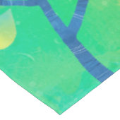 Moderne grüne Landschaft Tischdecke (Schrägansicht)