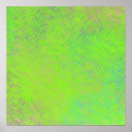 Moderne, grüne Marmorkunst Poster