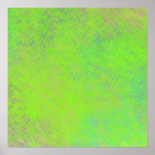 Moderne, grüne Marmorkunst Poster (Vorne)