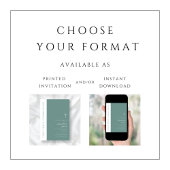 Moderne grüne religiöse Cross Boy Erste Kommunion Einladung