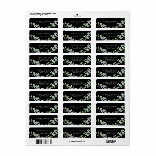 Moderne grüne Schwarze Seite Einfache Hochzeit (Vorne)