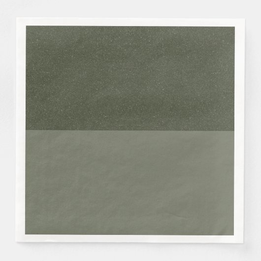 Moderne grüne Split Napkin - individuell anpassbar Serviette (Vorderseite)