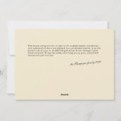 Moderne grüne Streifen 3 Foto Weihnachten (Rückseite)