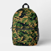 Moderne grüne Tarnung Rucksack – Premium Armee (Vorderseite)