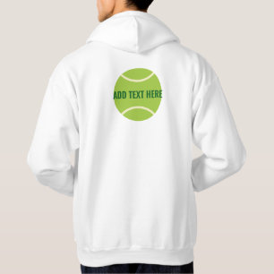 Moderne grüne Tennishalle Hoodie