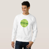 Moderne grüne Tennishalle Sweatshirt (Vorne ganz)