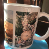 MODERNE Grüntöne / WeißSTRÄNDE Tasse