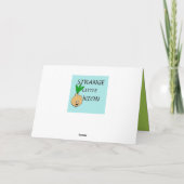 Moderne Grußkarte Mitte des Jahrhunderts Karte (Rückseite)