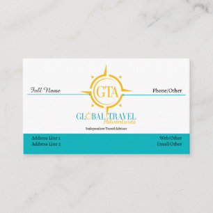 Moderne GTA-Visitenkarten Visitenkarte