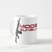 Moderne Gunslinger-Tasse von US-Zoll Kaffeetasse (Vorderseite Links)