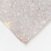 Moderne gürtelgoldene Wasserfarben, schlicht elega Fleecedecke (Ecke)