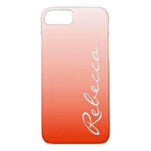 Moderne, gürtliche Orange Case-Mate iPhone Hülle