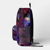 Moderne Hai Gradienten Kosmos Weltraum Galaxie Jun Bedruckter Rucksack (Rechts)