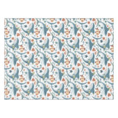 Moderne Haie Nahtlose Muster Geburtstagskinder Tischdecke (Vorderseite (Horizontal))