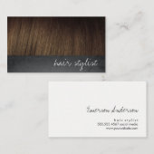 Moderne Hair Stylist Visitenkarte (Vorne/Hinten)