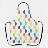 Moderne Halbkreise des mittleren Jahrhunderts Schürze (Vorderseite)