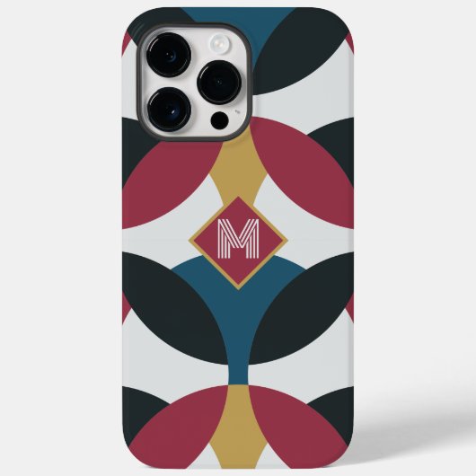 Moderne Halbmonde Case-Mate iPhone Hülle (Rückseite)
