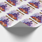 Moderne Halloween Gruselige Süße Sammlung Geschenkpapier (Ecke)
