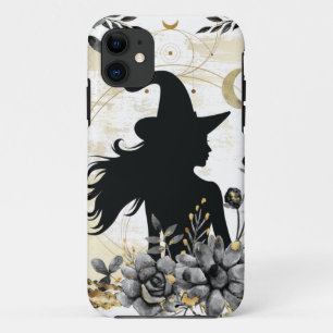 Moderne Halloween Hexe 3 Case-Mate iPhone Hülle