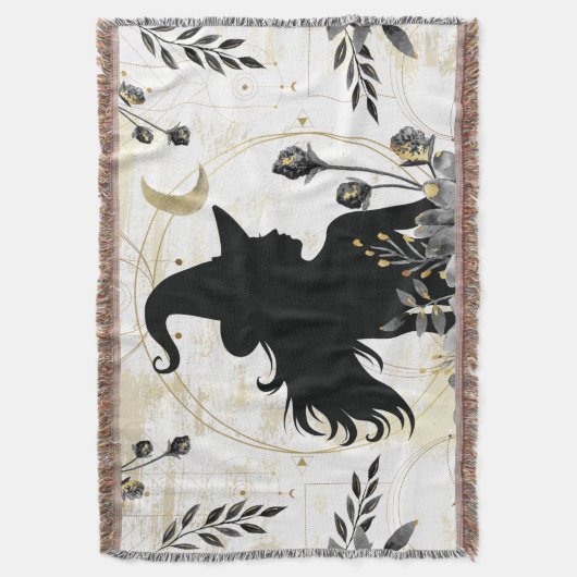 Moderne Halloween Hexe 3 Decke (Vorderseite Vertikal)