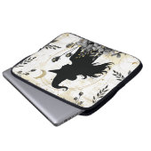 Moderne Halloween Hexe 3 Laptopschutzhülle (Vorne Knopf)