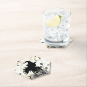 Moderne Halloween Hexe 3 Untersetzer (Vor Ort)