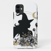 Moderne Halloween Hexe Case-Mate iPhone Hülle (Rückseite)