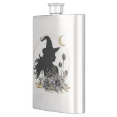 Moderne Halloween Hexe Flachmann (Links)